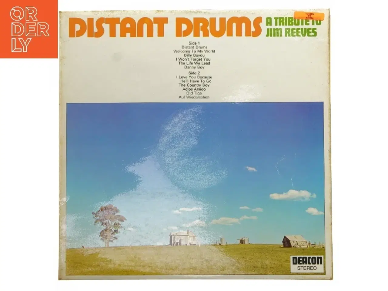 Billede 1 - Distant Drums - A Tribute to Jim Reeves LP fra Deacon
