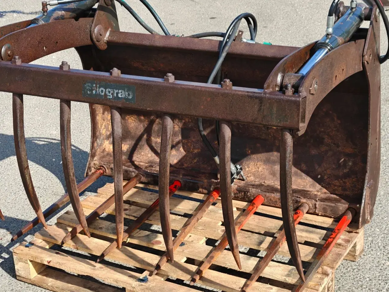 Billede 2 - Ålø Siloklo 130 cm. med Euro Fæste