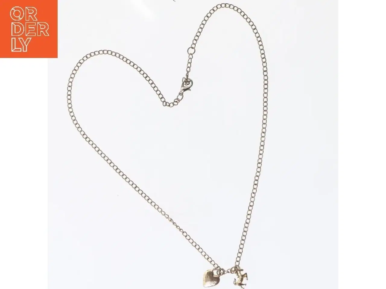 Billede 1 - Halskæde med vedhæng (str. 52 cm)