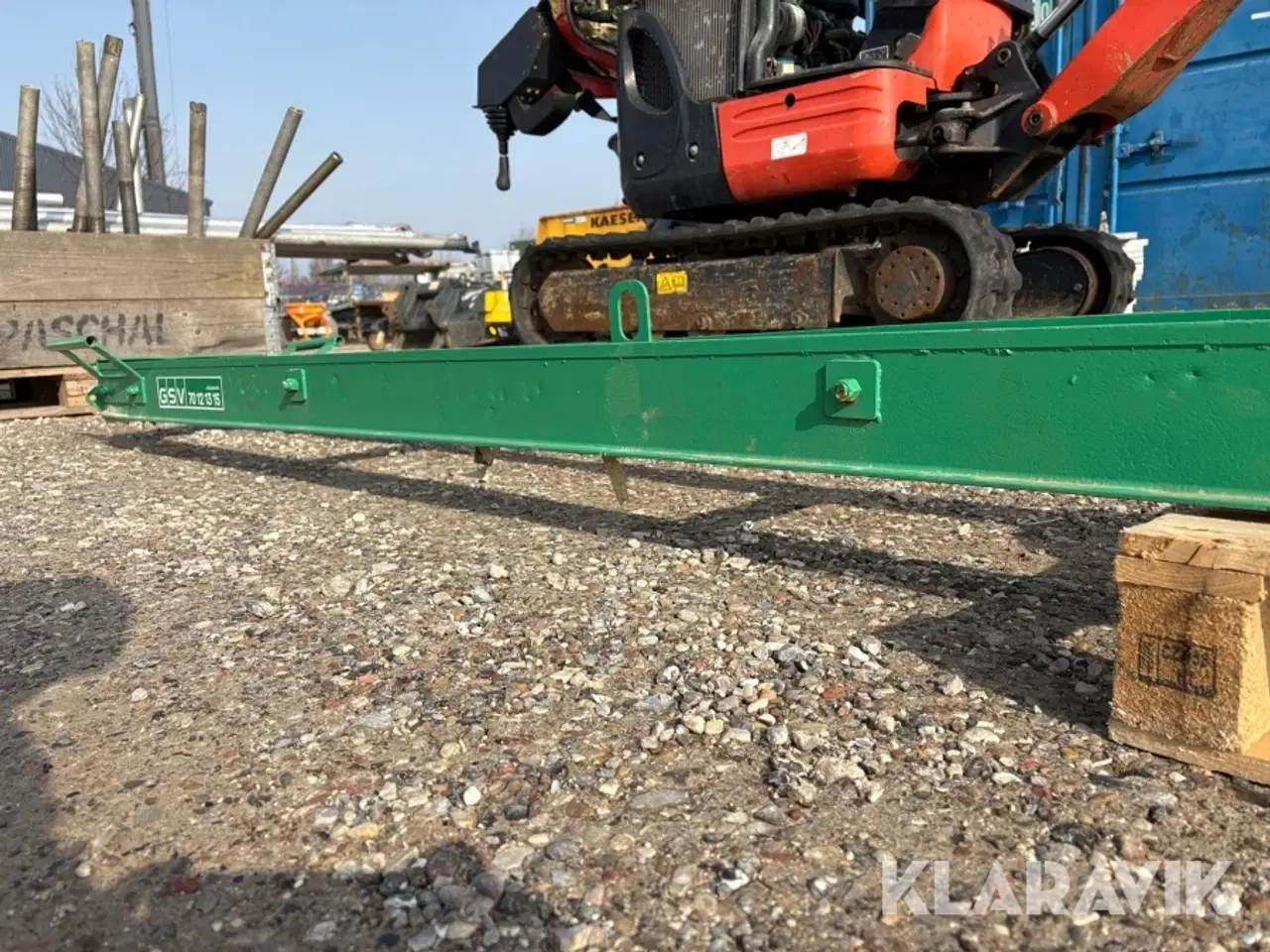 Billede 7 - Vibrationsbjælke 5 meter