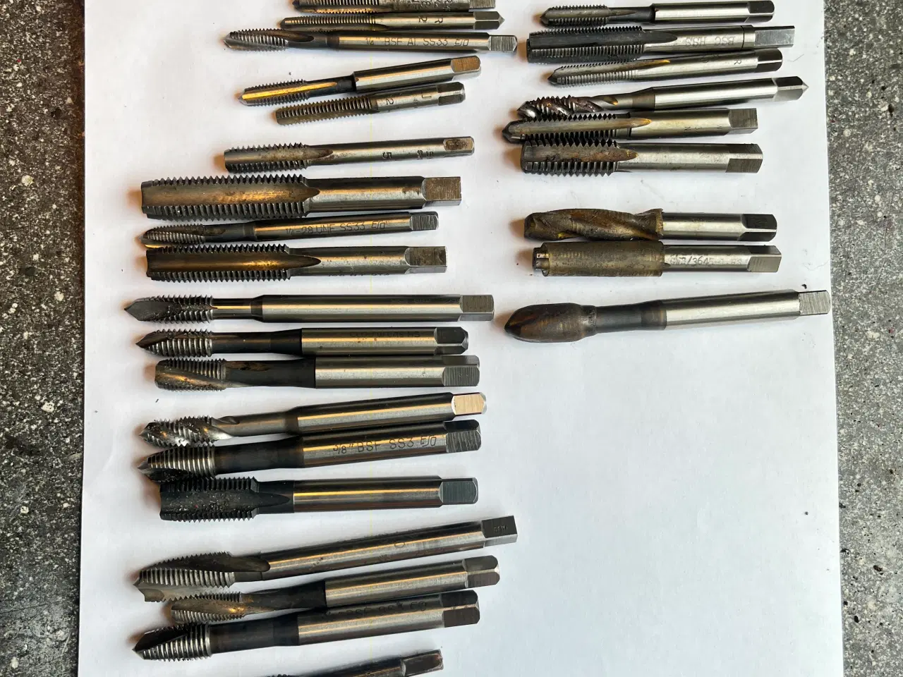 Billede 1 - Gevindværktøj  Tommer