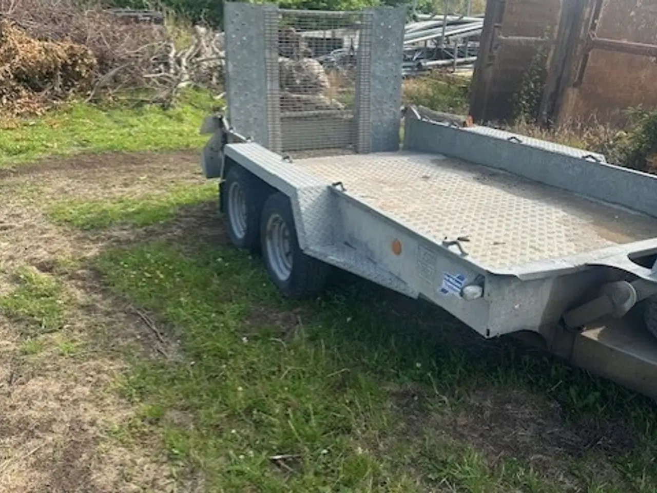 Billede 2 -  Ifor Maskintrailer 2 akslet