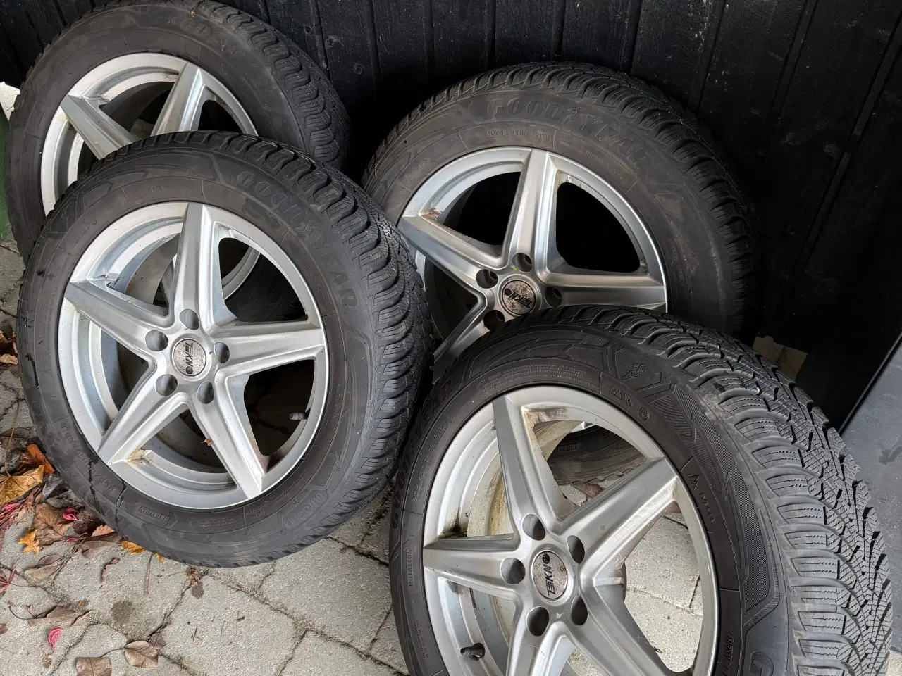 Billede 1 - Vinterhjul på alu fælge