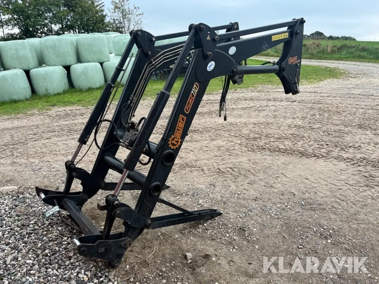 Billede 3 - Frontlæsser Hauer Pom-c 110 ø 75/40 med joystick