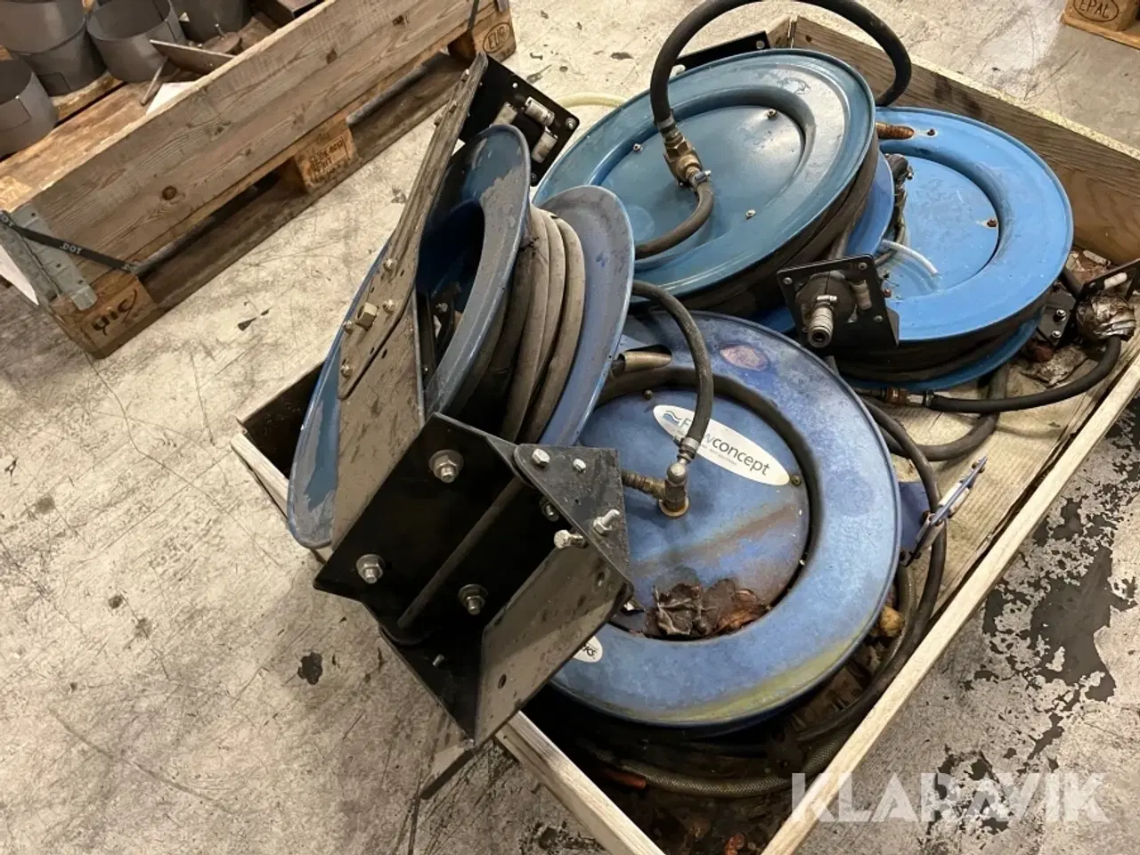 Billede 2 - Slangeopruller luft Flowconcept 4 styk