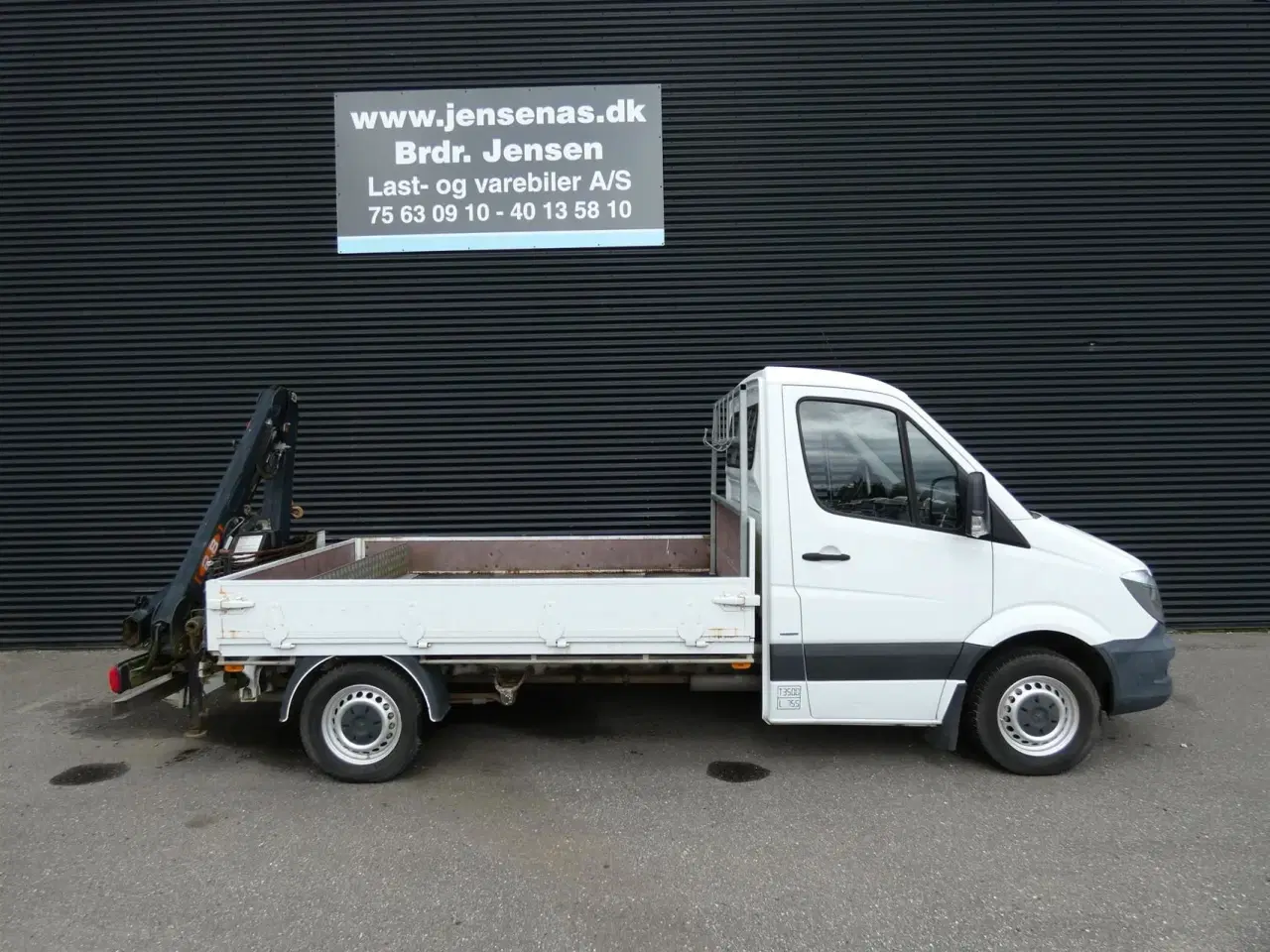 Billede 1 - Mercedes-Benz Sprinter 316 KRANBIL 2,1 CDI A3 RWD 163HK Ladv./Chas. Man.