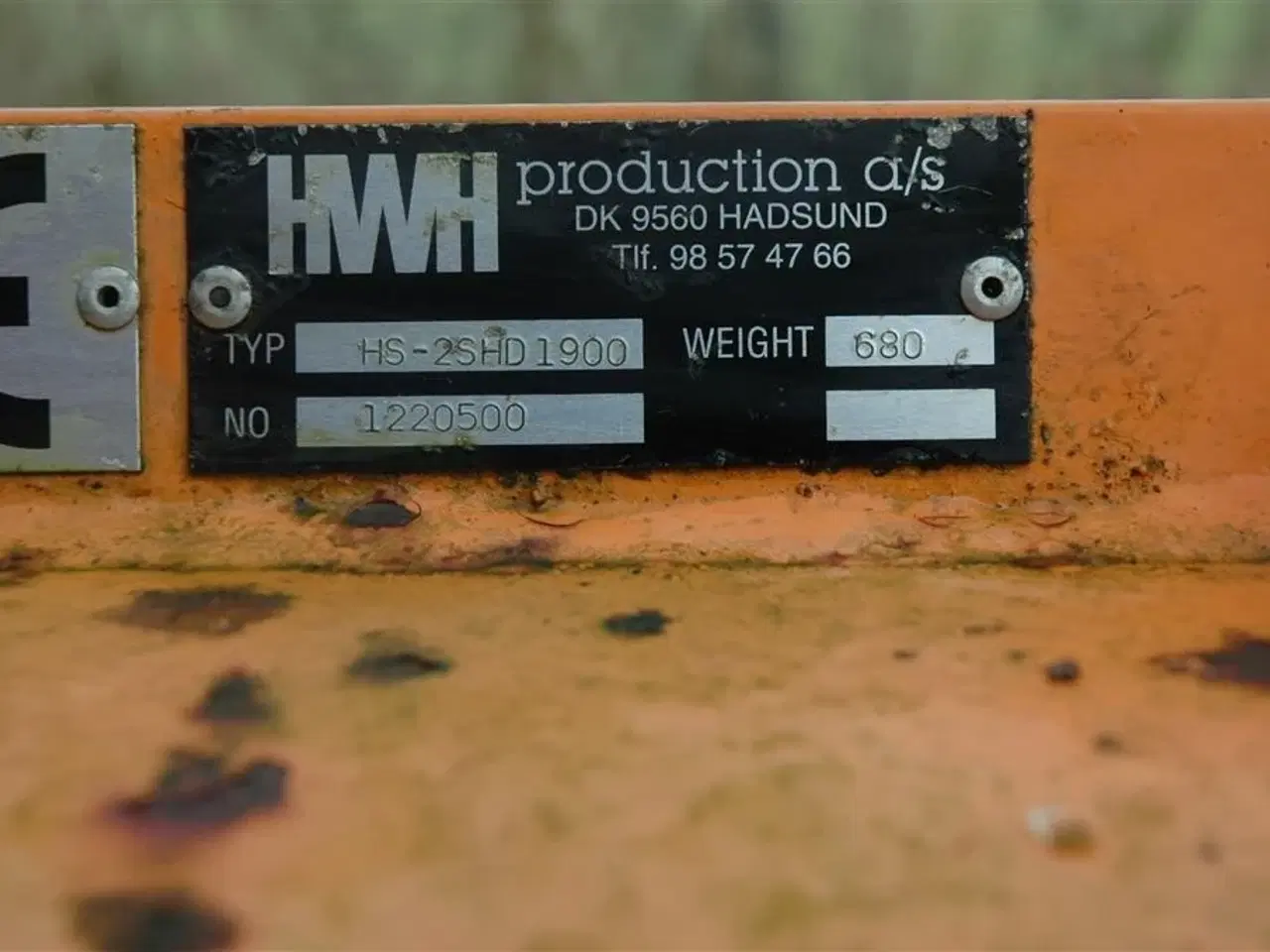 Billede 1 - HWH HS-2SHD 1900