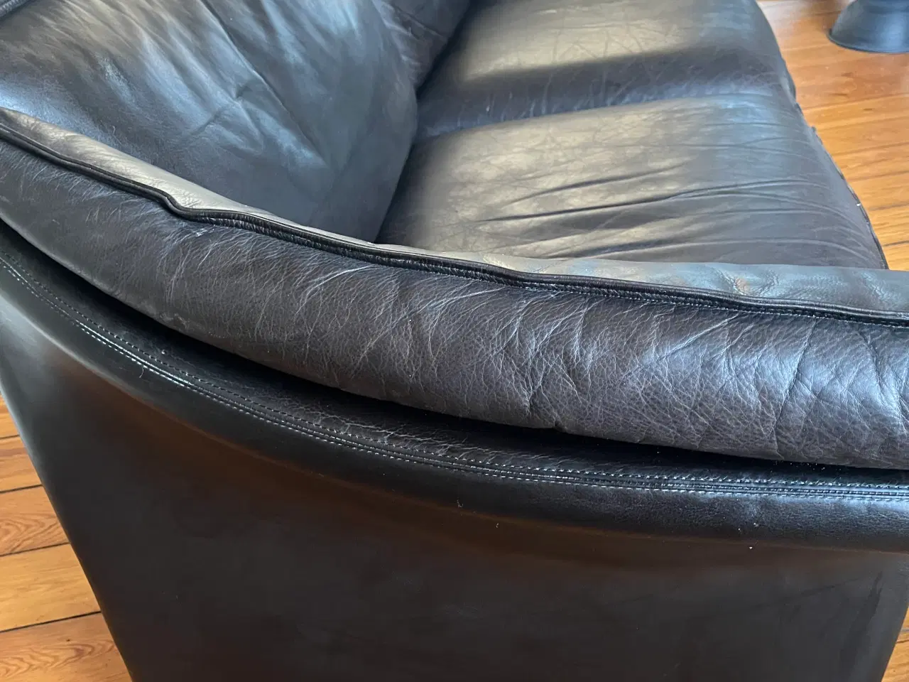 Billede 3 - Lædersofa