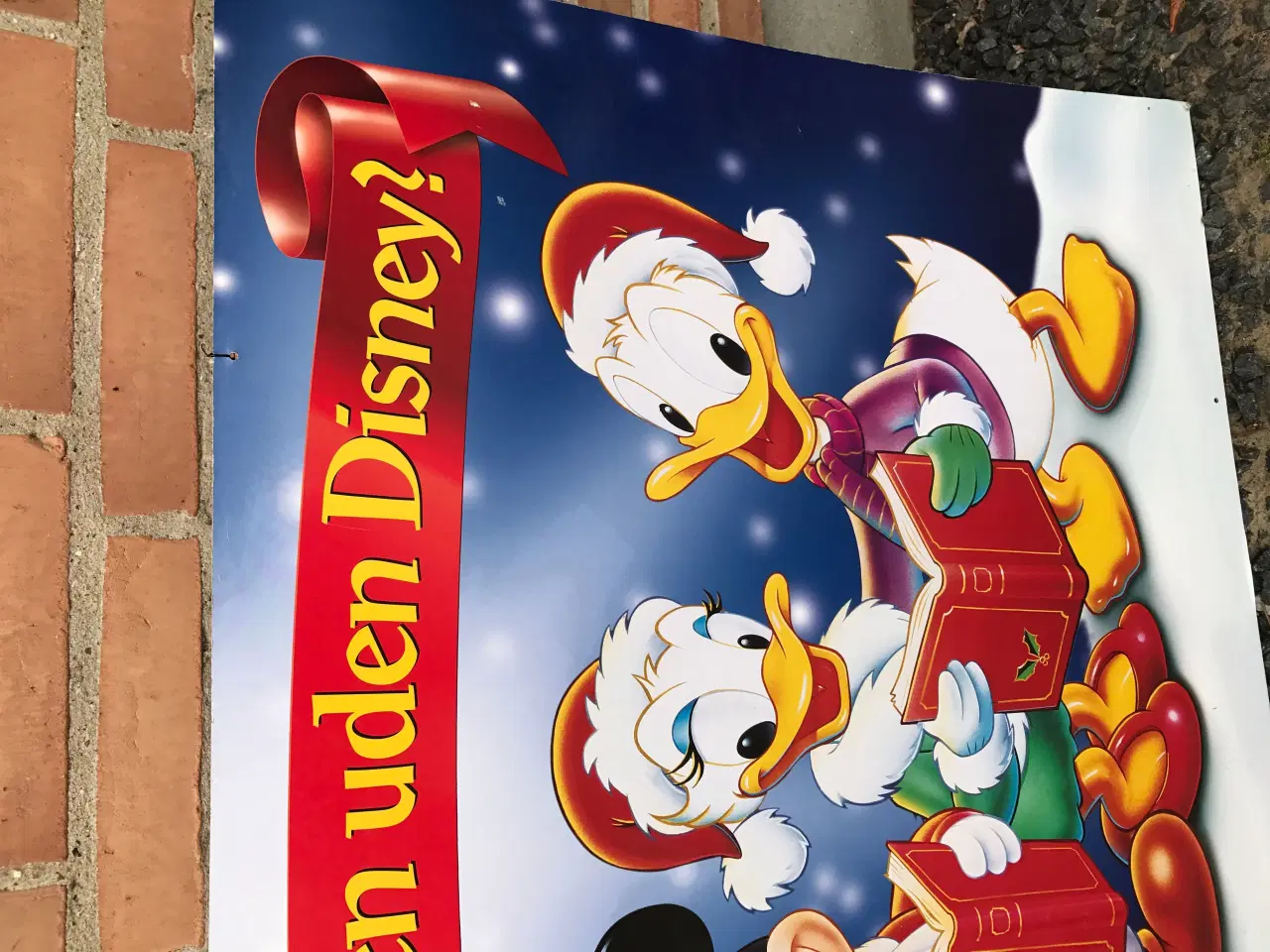 Billede 3 - Stort Disney juleskilt