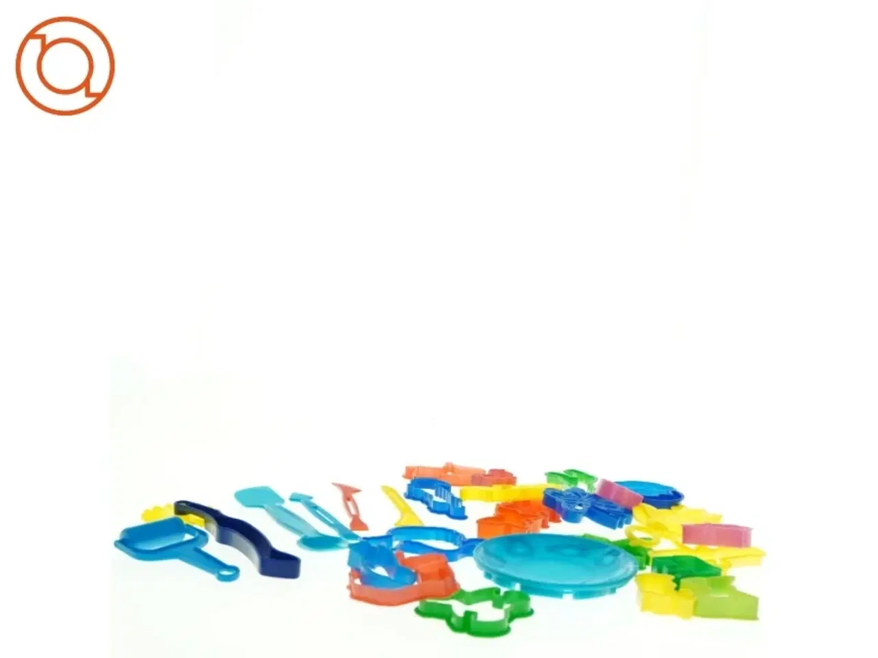 Billede 2 - Legetøjssæt til modellervoks eller sand (str. Tallerken ø 11 cm)