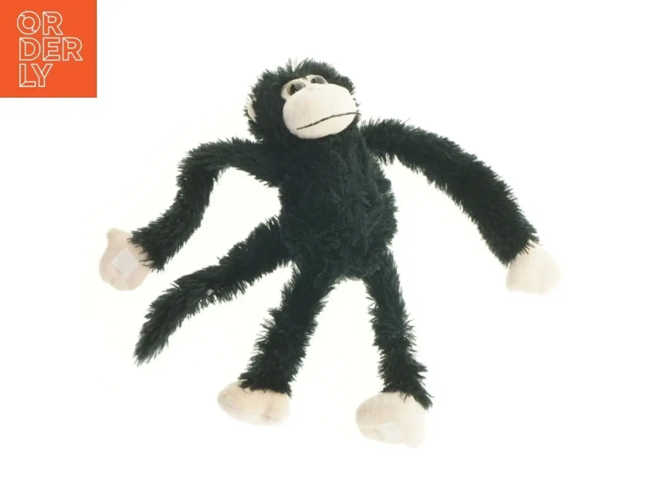 Billede 1 - Sort tøjdyrsabe (str. 30 cm)