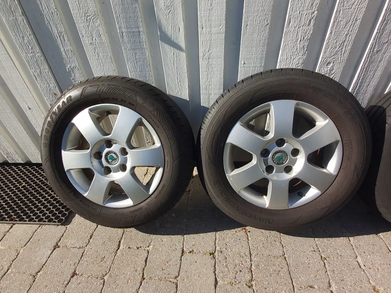 Billede 2 - skoda octavia alu fælge med dæk