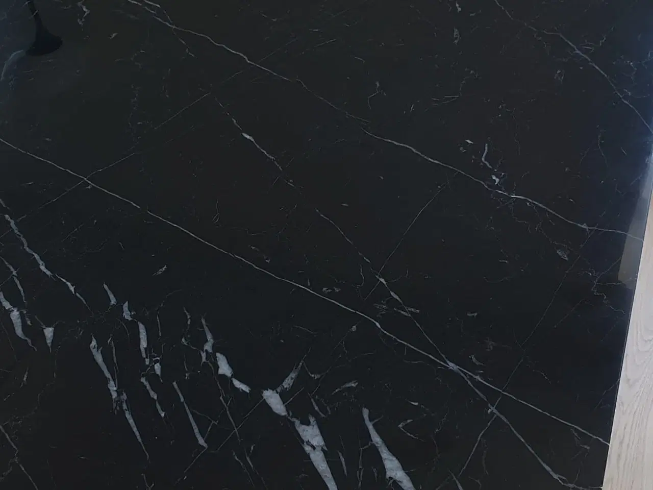 Billede 5 - Black marble dining table