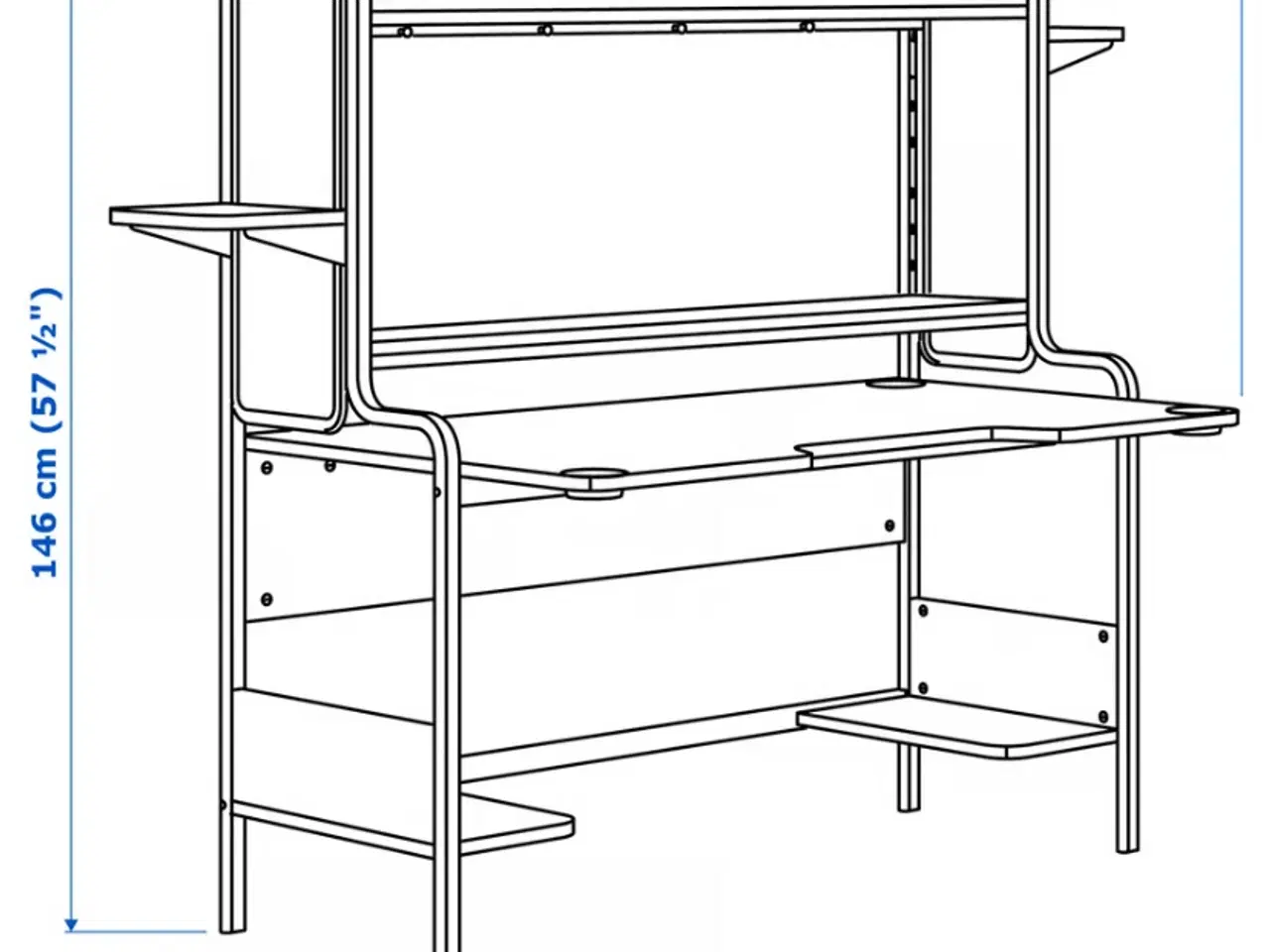 Billede 2 - Gamerbord fra Ikea 