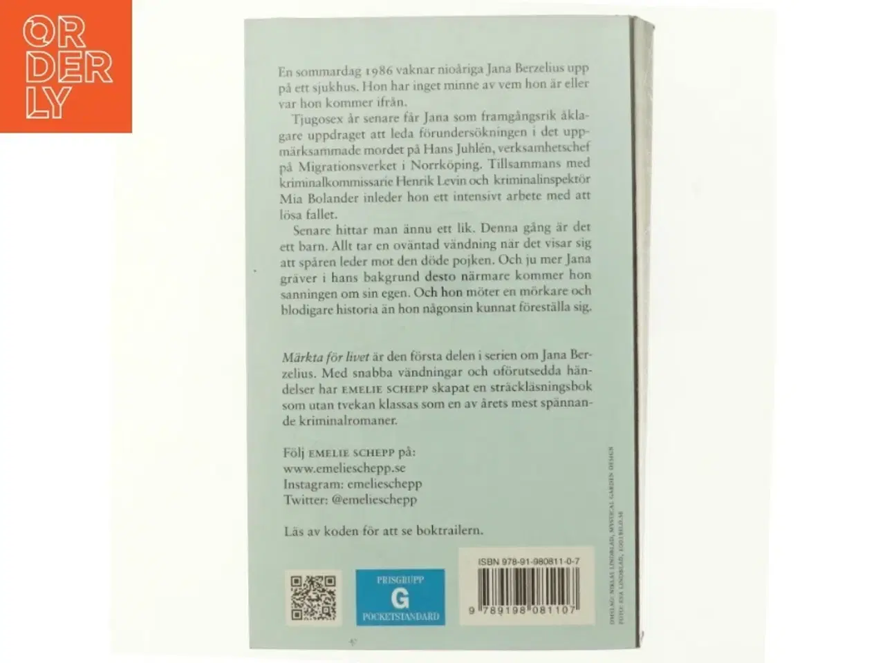 Billede 2 - M&#228;rkta fr livet af Emelie Schepp (f. 1979) (Bog)