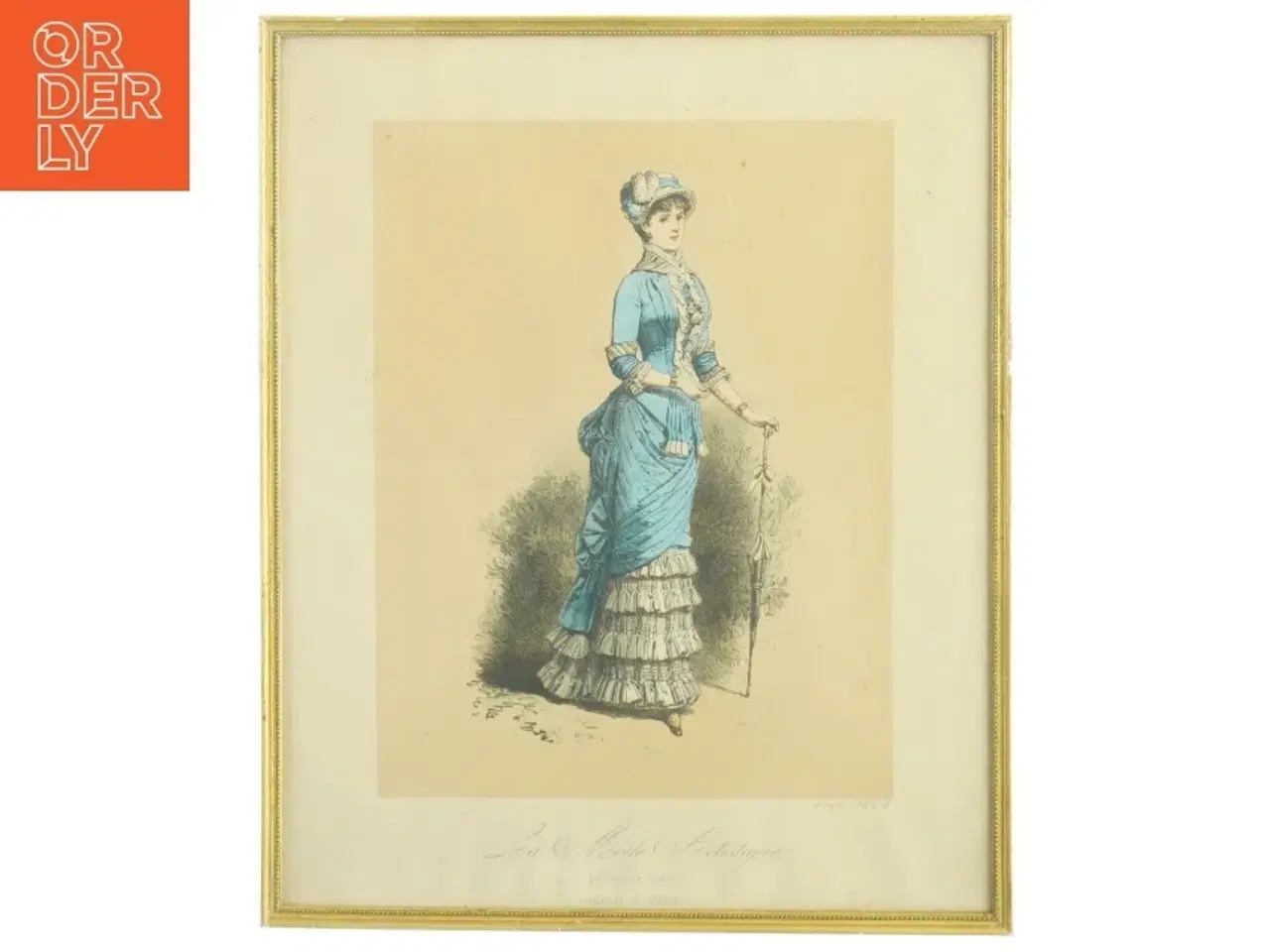 Billede 6 - Vintage modeillustrationer (str. 35 x 28 cm)