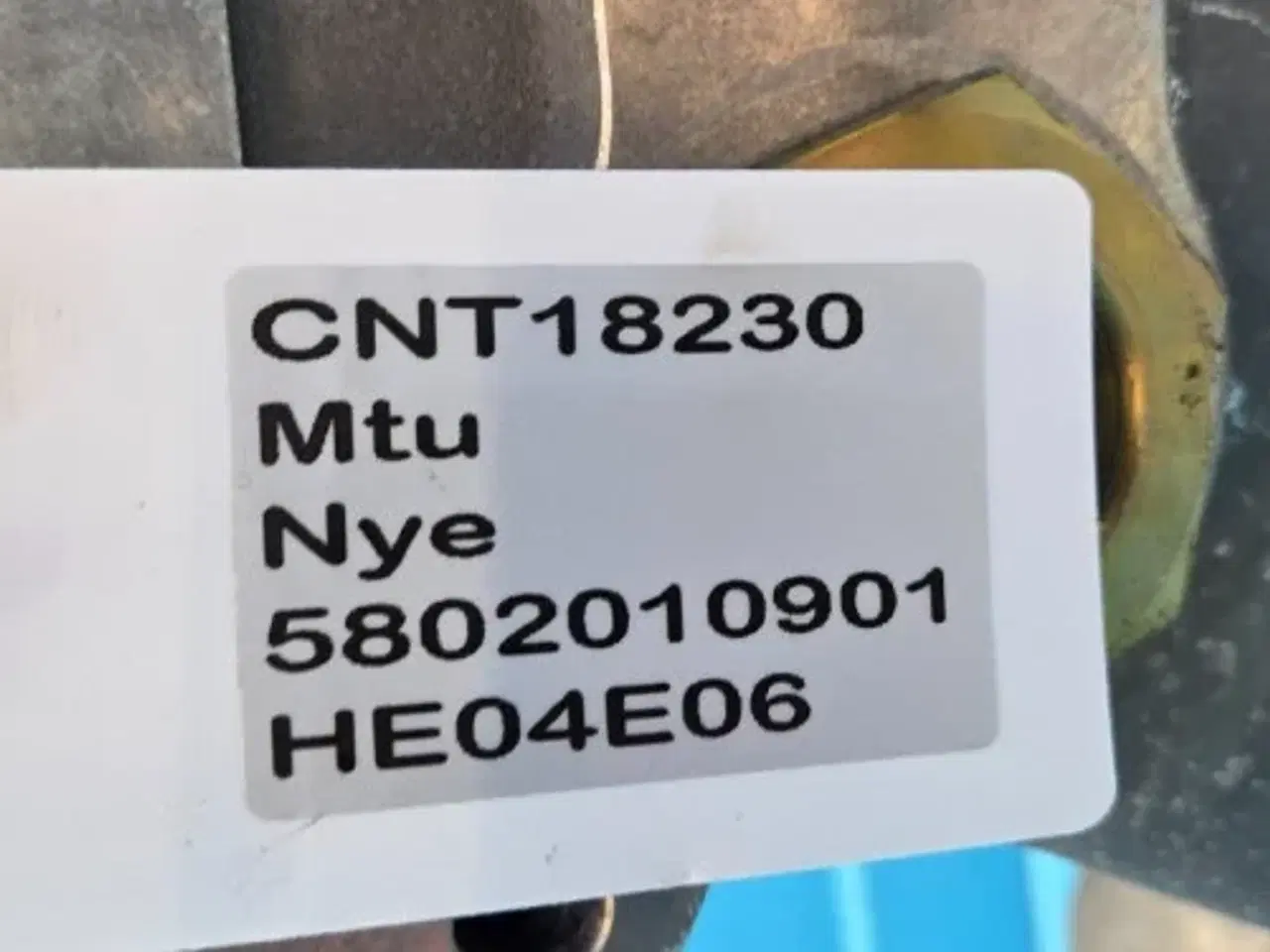 Billede 17 - MTU Manifold 5802010901