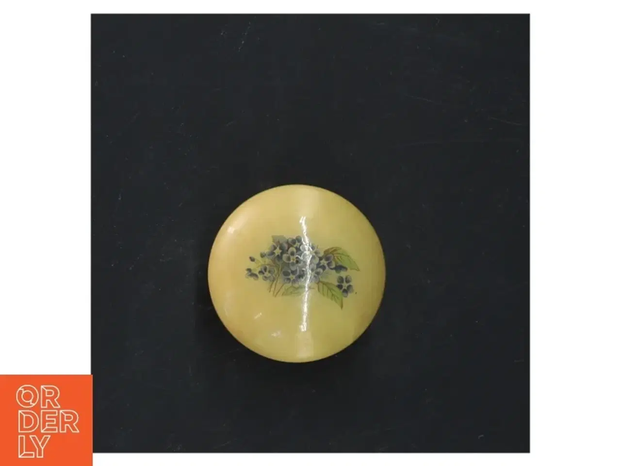 Billede 3 - Vintage Alabaster smykkeskrin (str. 4x4 cm)