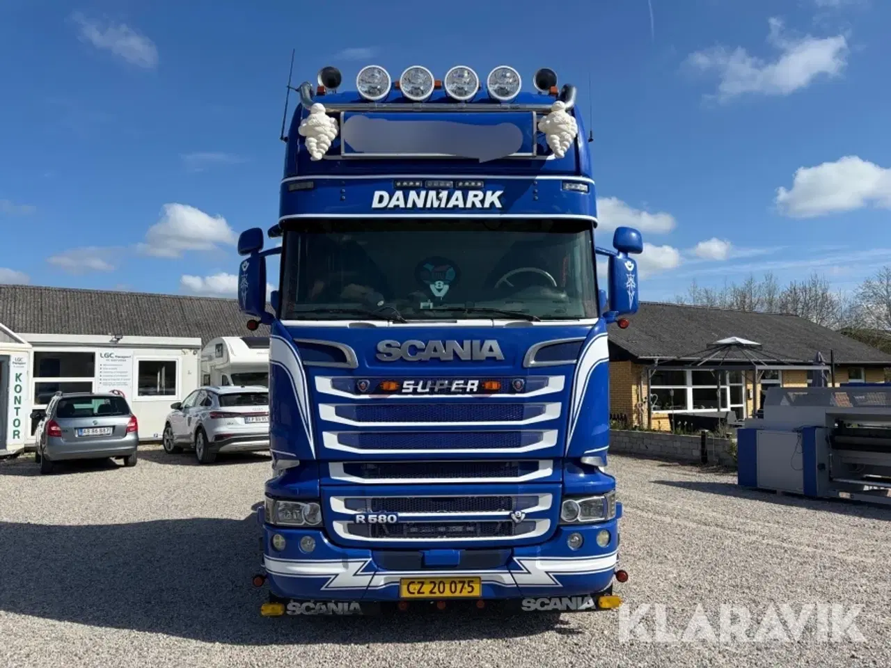 Billede 8 - Lastbil Scania R580 trækker