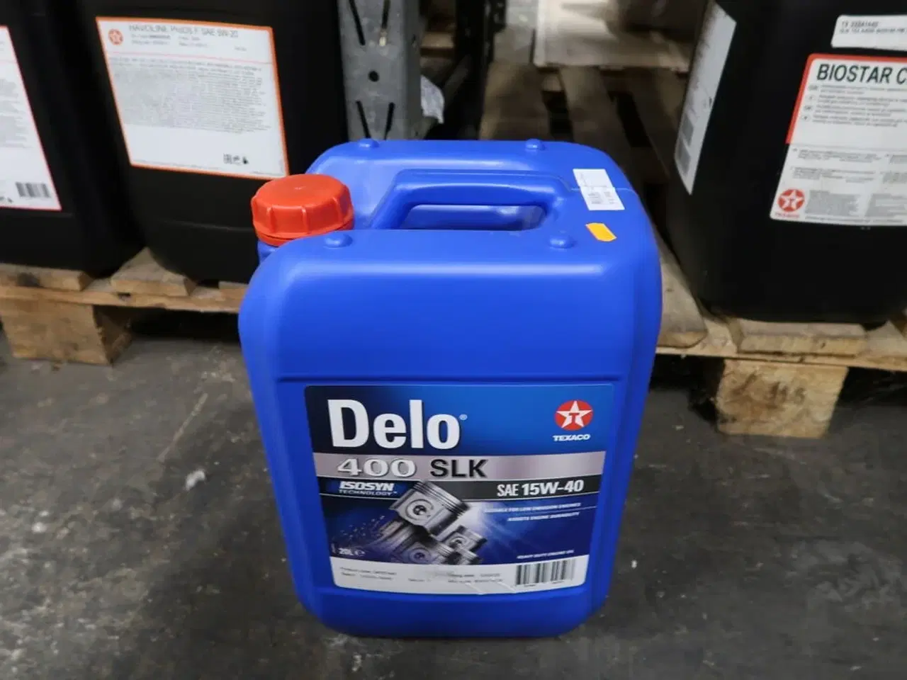 Billede 1 - 20 liter motorolie TEXACO Delo 400 SLK 15W-403