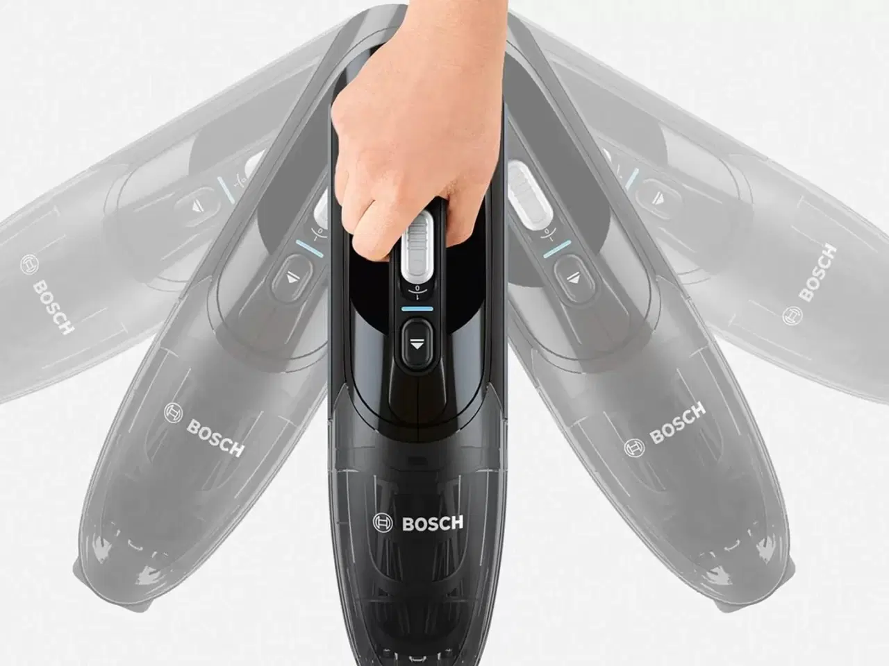 Billede 13 - Bosch Serie 2 BCHF216B ledningsfri hånd- og stavstøvsuger – 14,4 V, sort, posefri