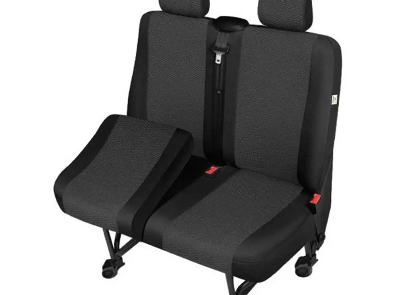 Billede 1 - Sædeovertræk passagerside Trafic III 2014- fast + split