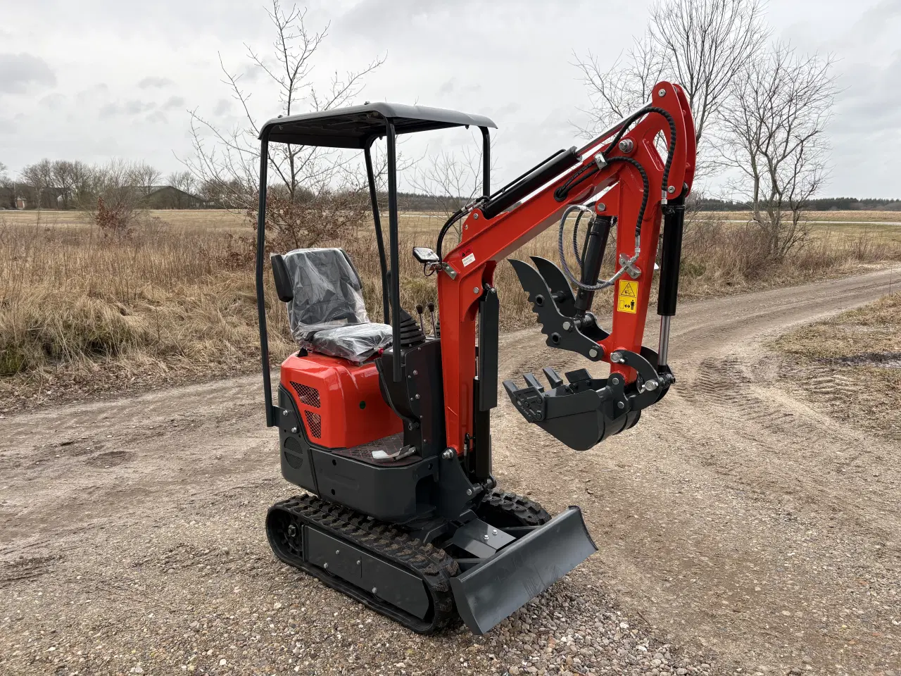 Billede 3 - 1000/900 kg Minigraver.