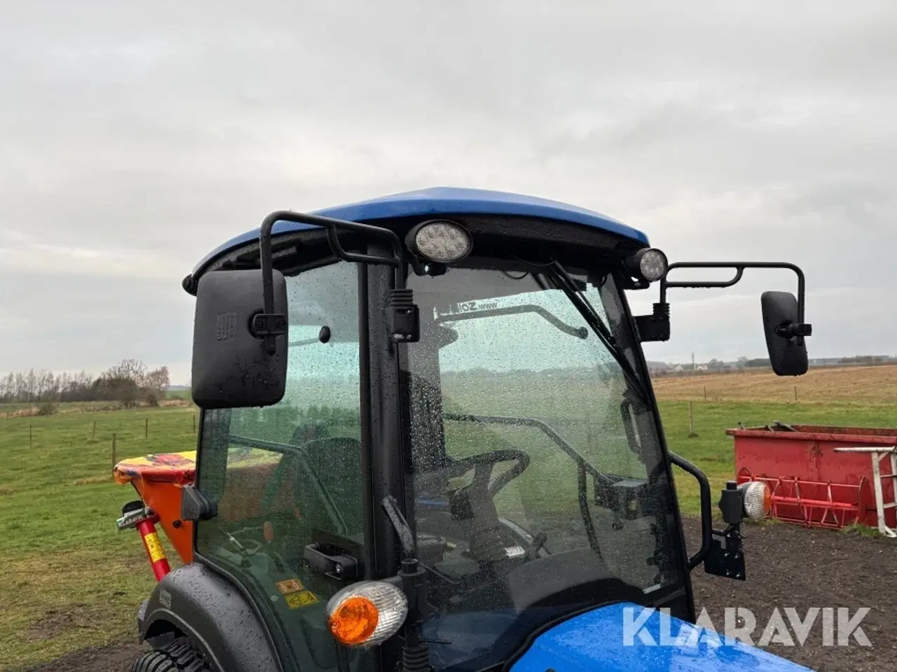 Billede 12 - Traktor med sneplov og saltspreder Solis H26 HST