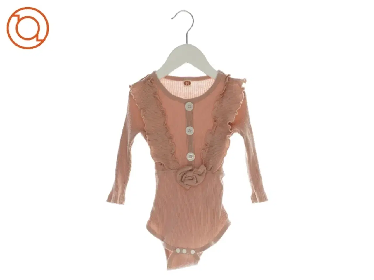 Billede 1 - Bodystocking med pynteknapper (str. 80)