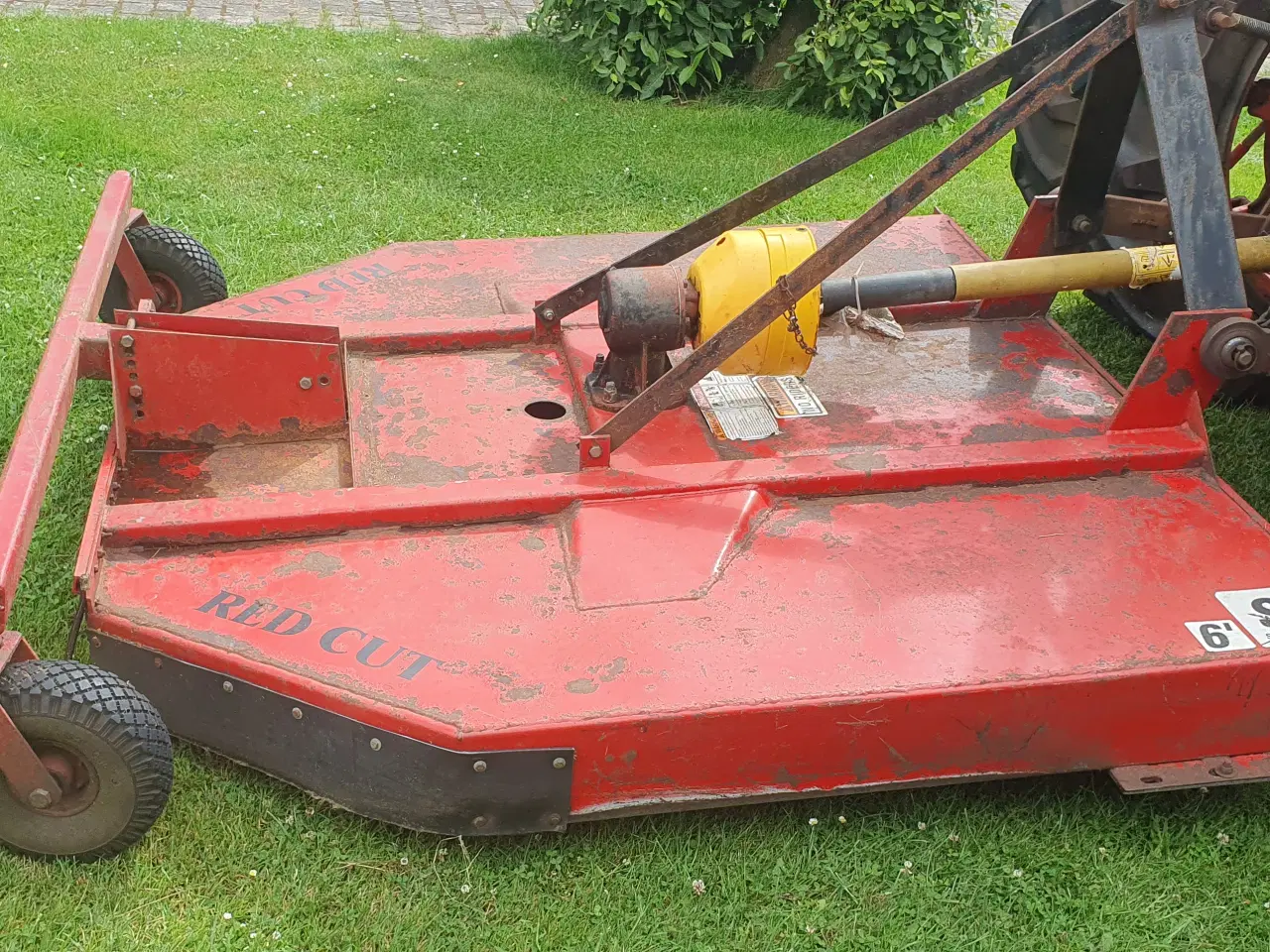 Billede 2 - Brakpudsere RED CUT 6' 180 cm bred