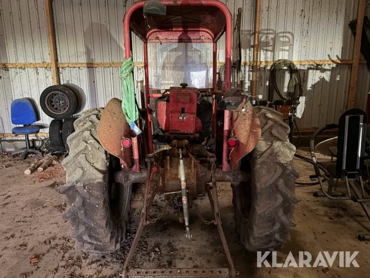 Billede 3 - Veterantraktor Massey-Ferguson 35 med frontlæsser og redskaber