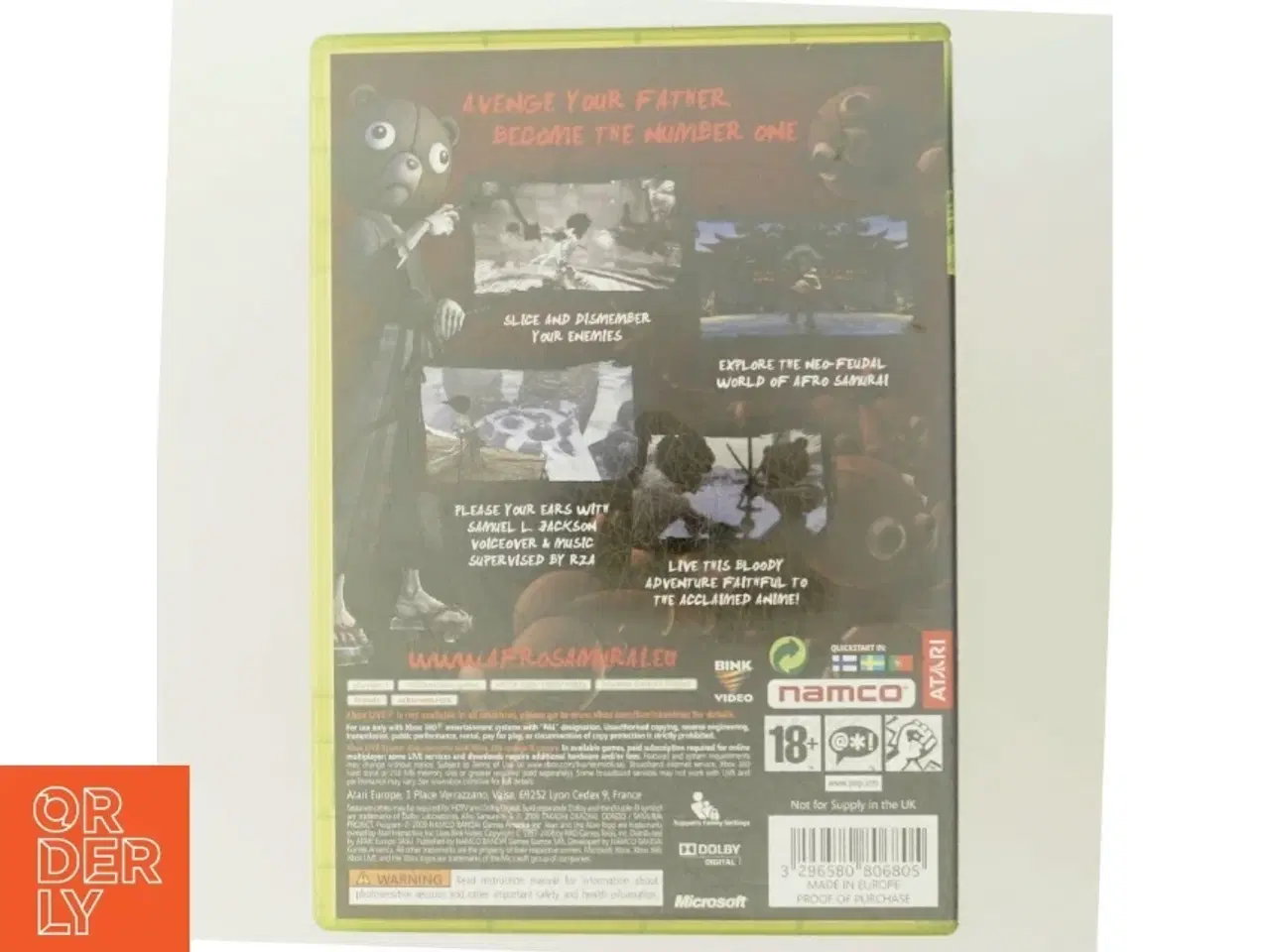Billede 3 - Afro Samurai Xbox 360 spil fra Namco Bandai Games