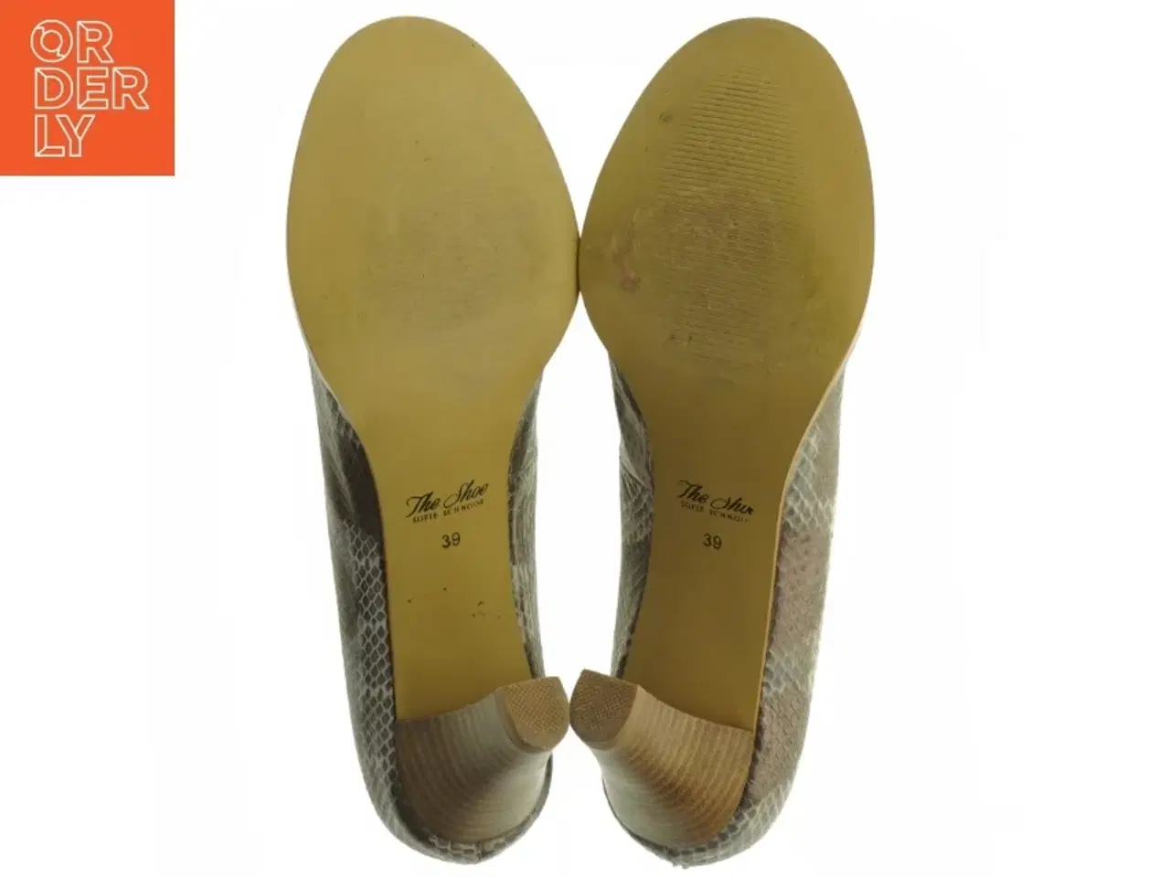 Billede 2 - Sofie Schnoor Slangeprint pumps (str. 39)