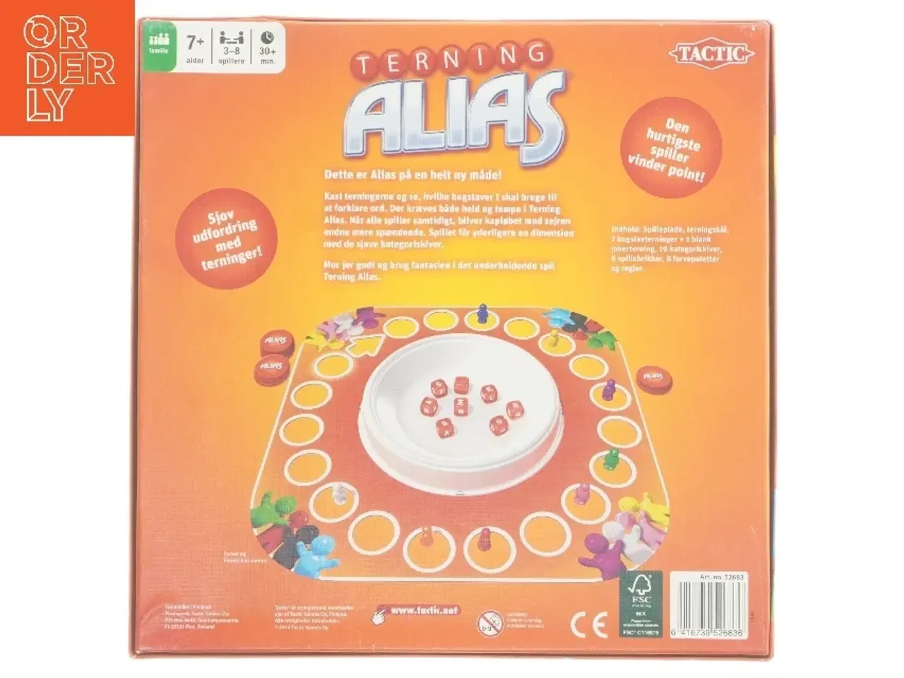 Billede 4 - Terning Alias brætspil (str. 6x25x25 cm)