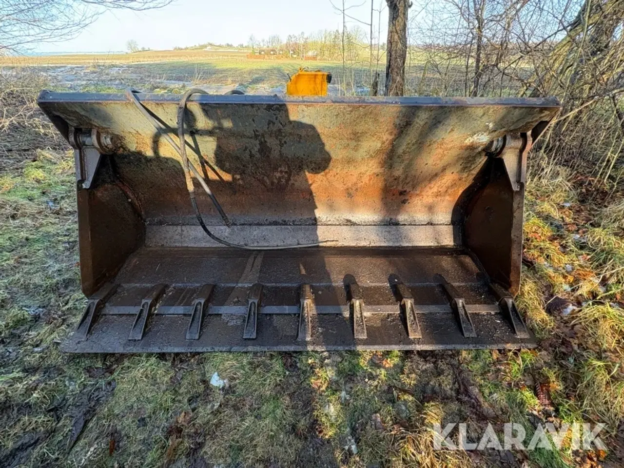 Billede 4 - Skovl med frisk skær passer til gravmaaskine 2.5 meter