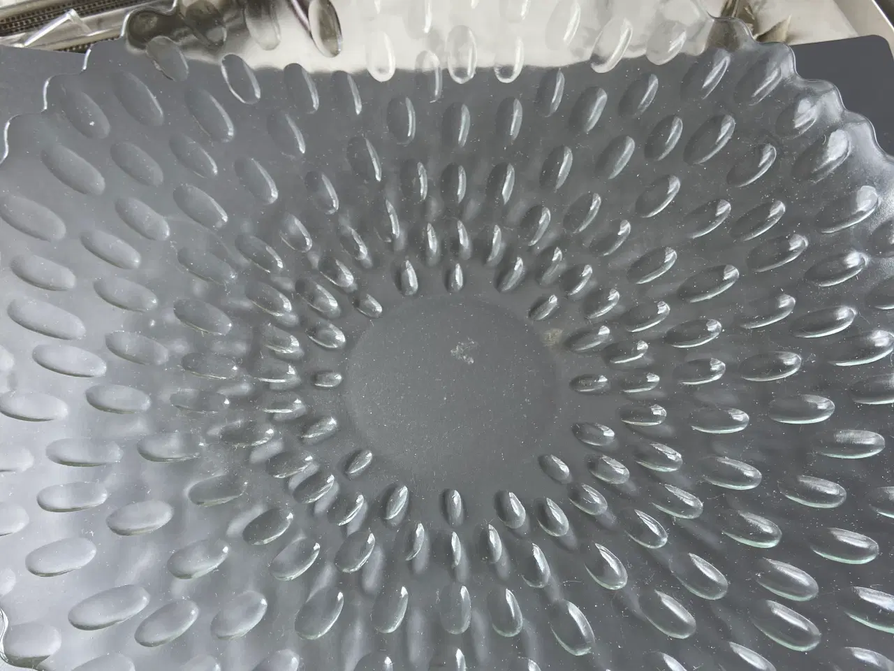 Billede 1 - Smukt glas fad
