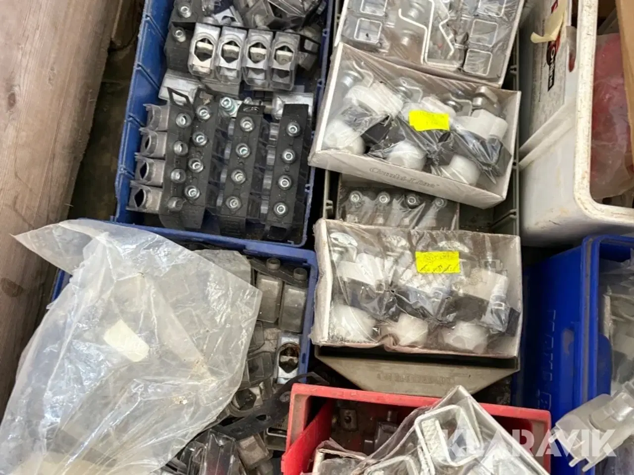 Billede 10 - Elmaterialer blandet lot, 2 paller