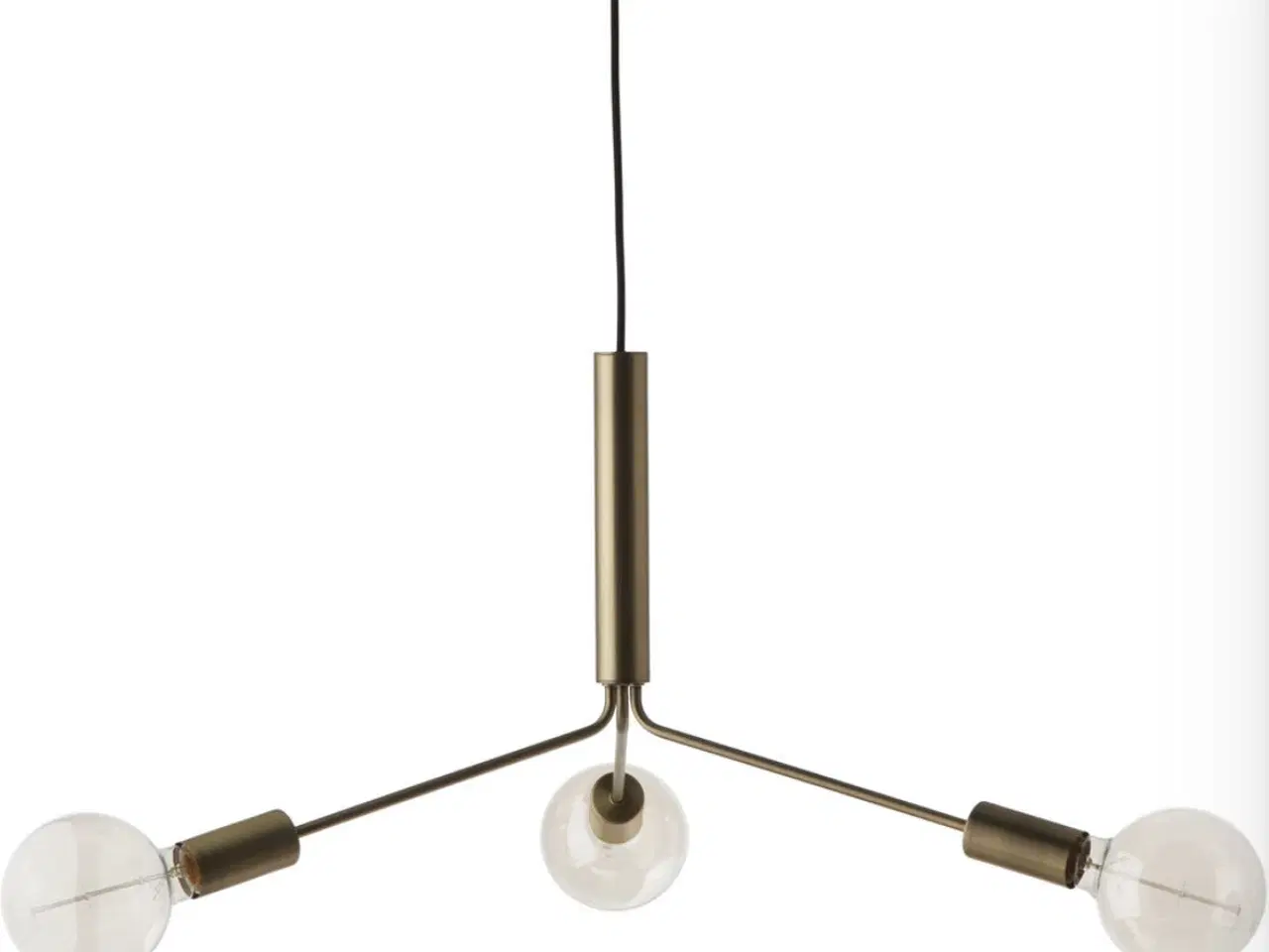 Billede 1 - Loftslampe messing