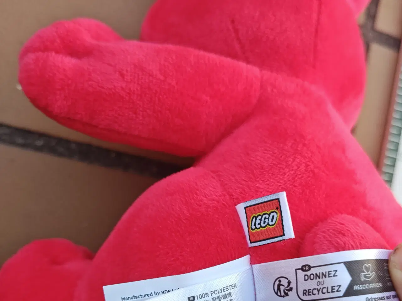 Billede 2 - Lego Hopsy Plys Kanin Bamse
