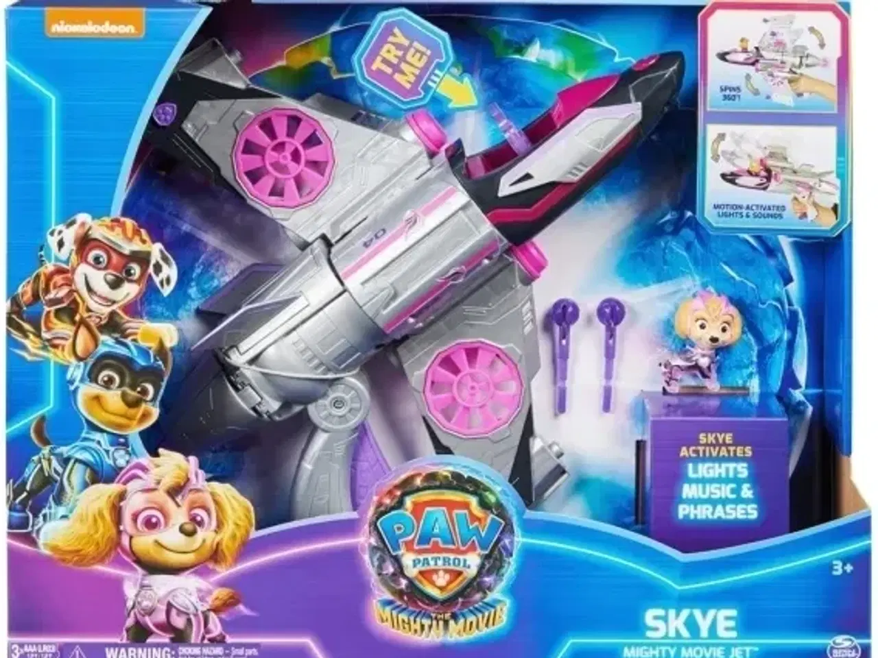 Billede 1 - Paw Patrol Movie 2 Skye Feature Jet