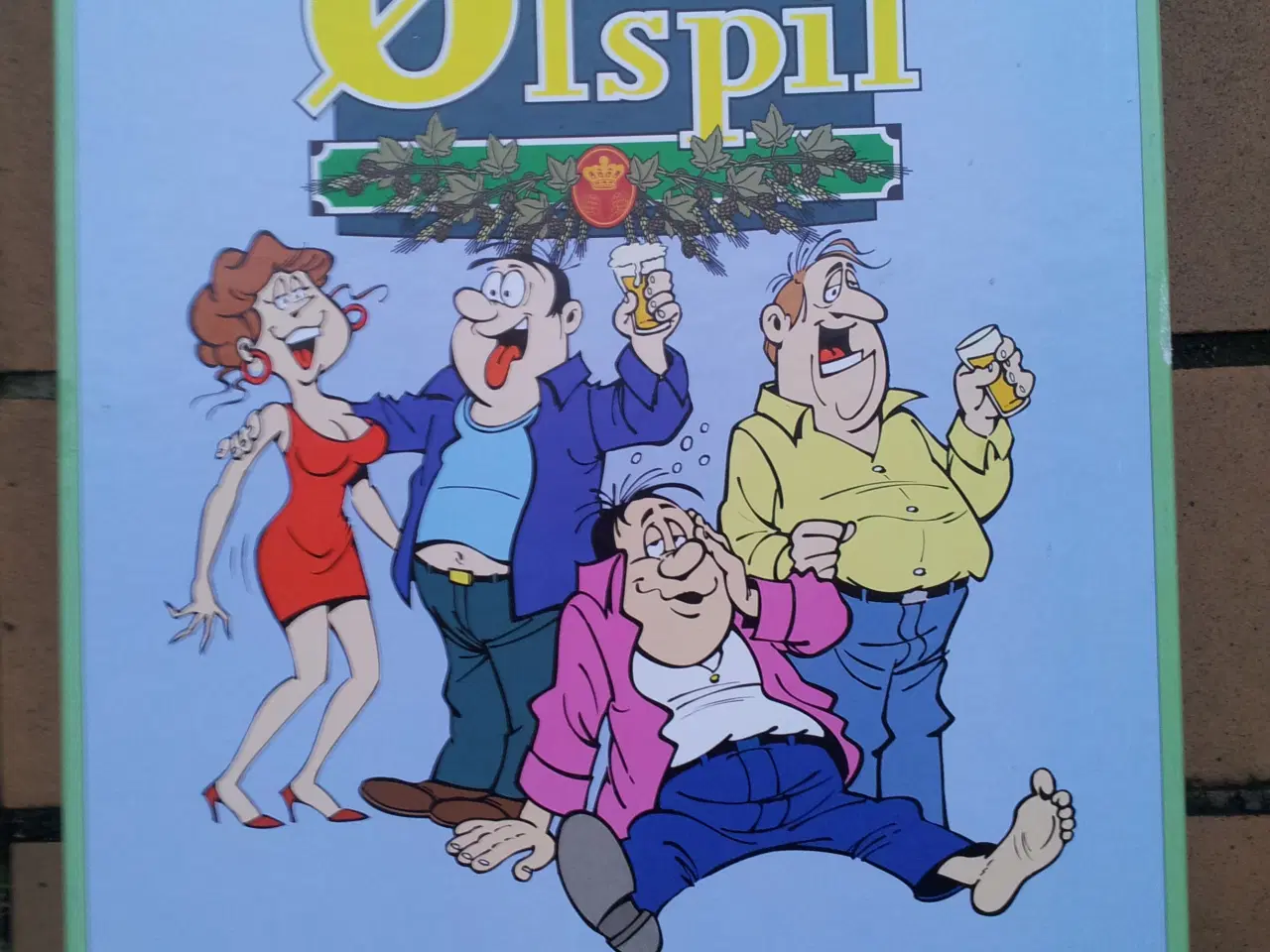 Billede 1 - Det berygtede Ølspil Brætspil