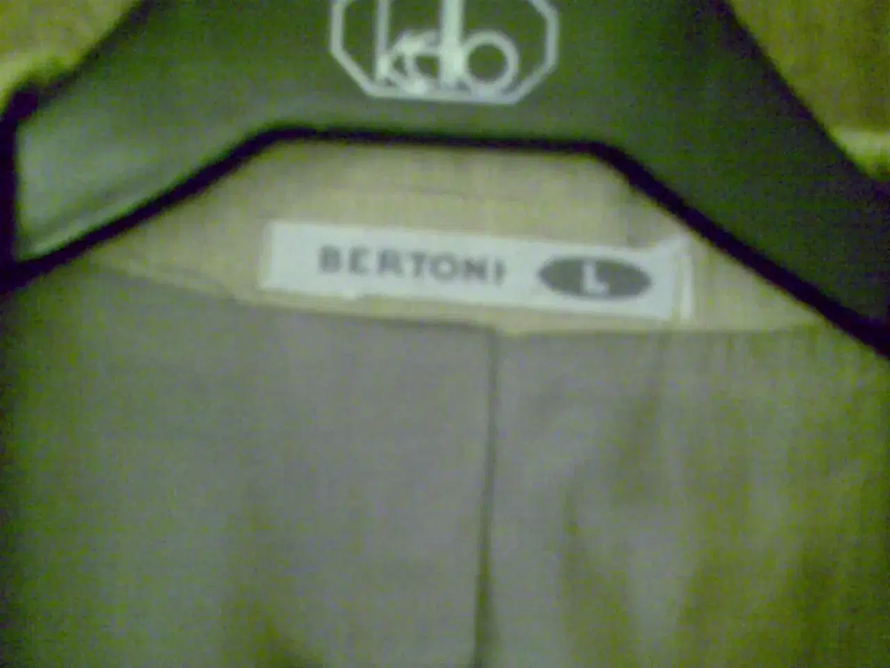 Billede 3 - Bertoni blazer i gul/hvid meleret stof