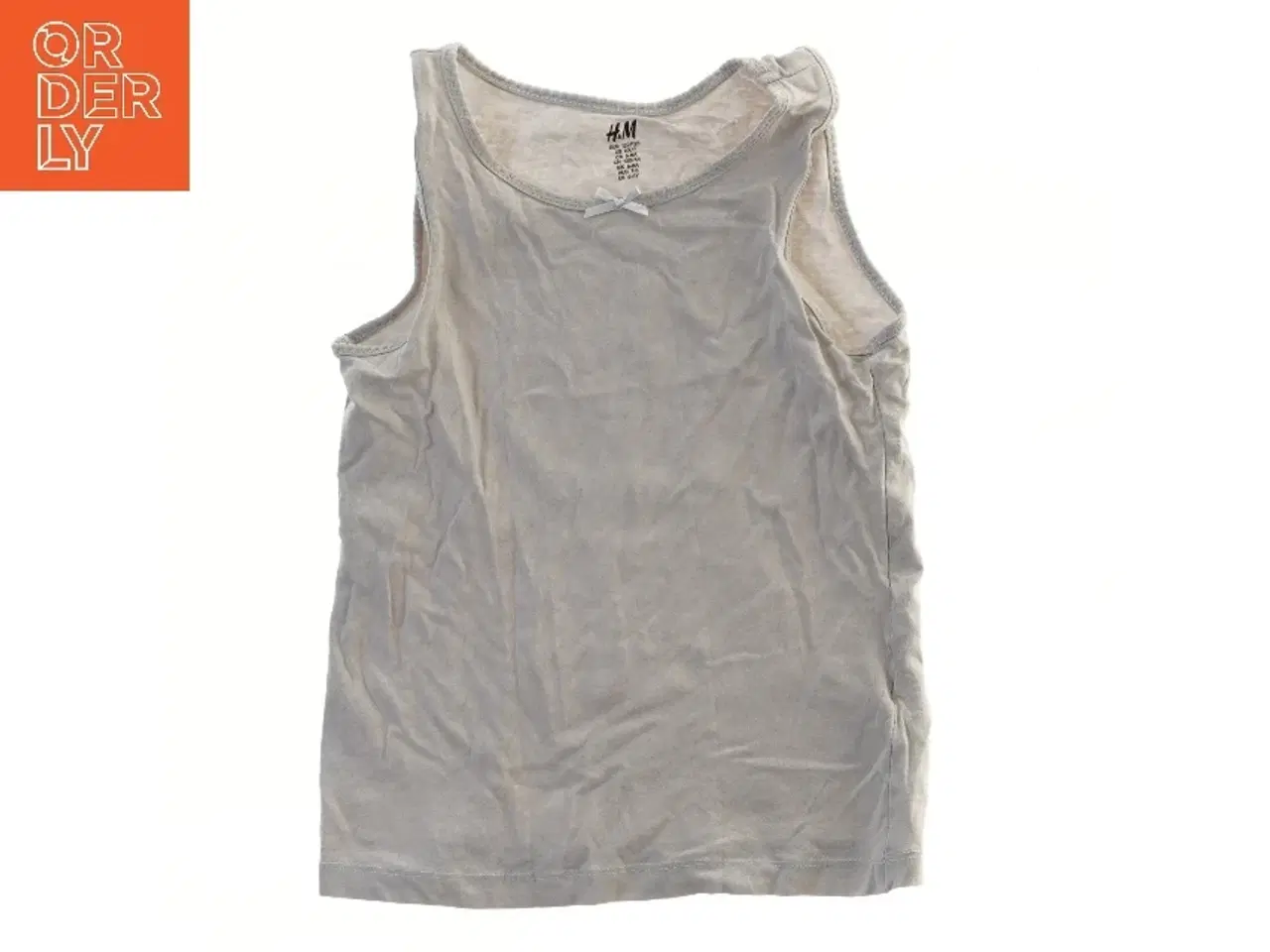 Billede 1 - Lysegrå top fra H&M (str. 122)