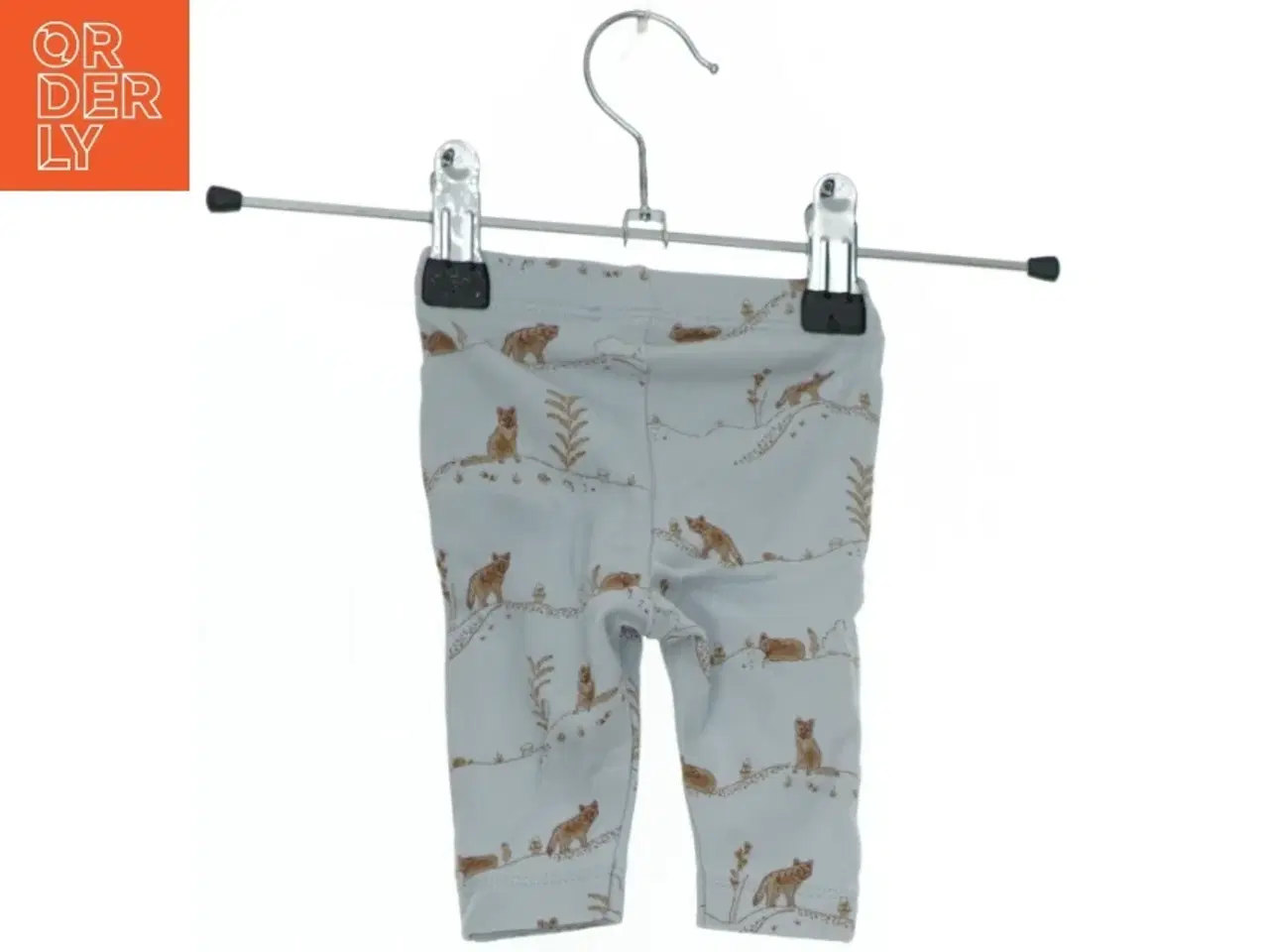 Billede 2 - Børne leggings med dyretryk fra Fixoni (str. 50)