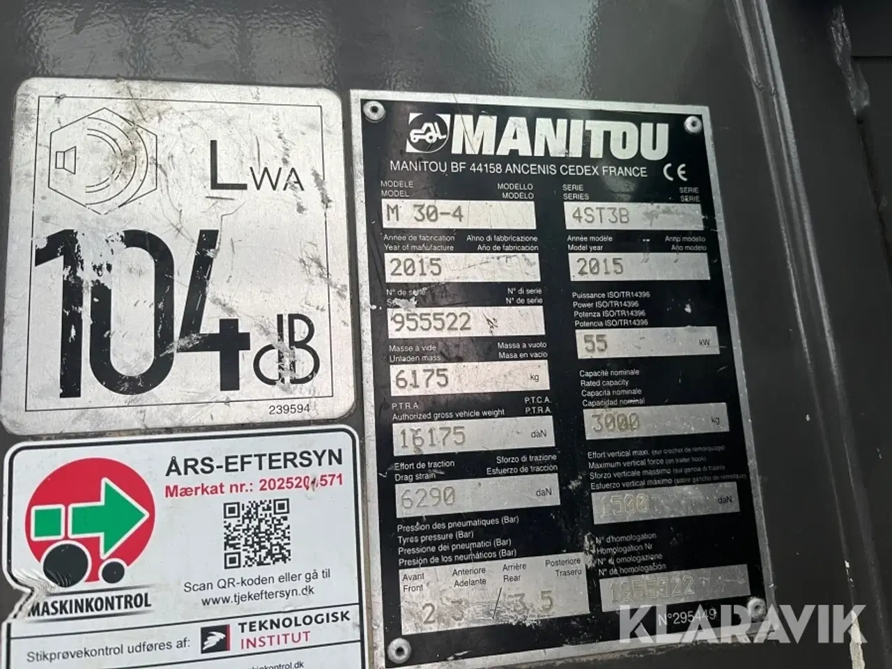 Billede 9 - Truck Manitou M30-4 4ST3B 4x4