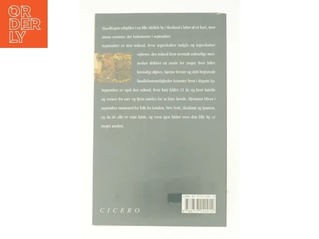 Billede 2 - September af Rosamunde Pilcher (Bog)
