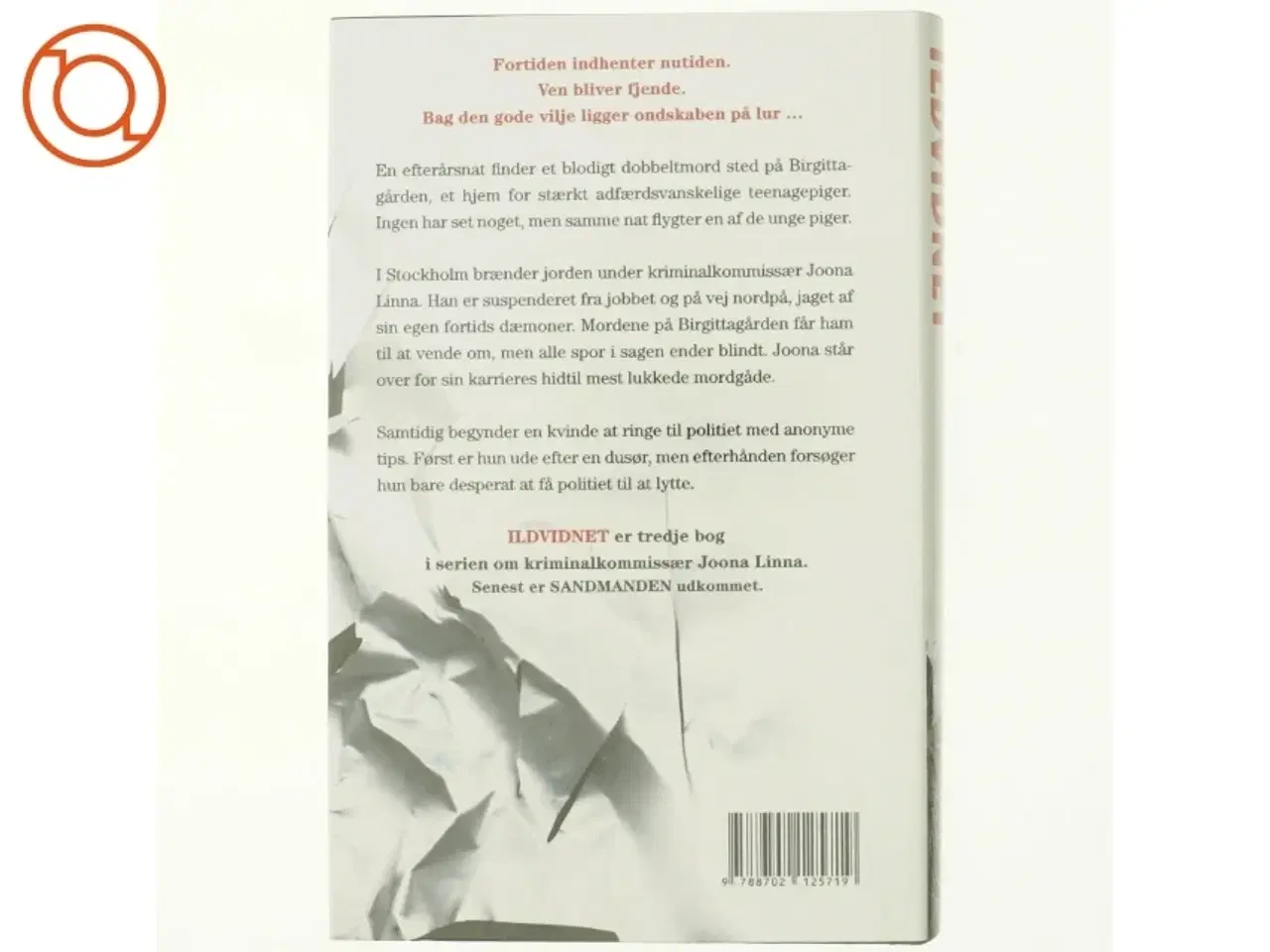 Billede 3 - Ildvidnet af Lars Kepler (Bog)