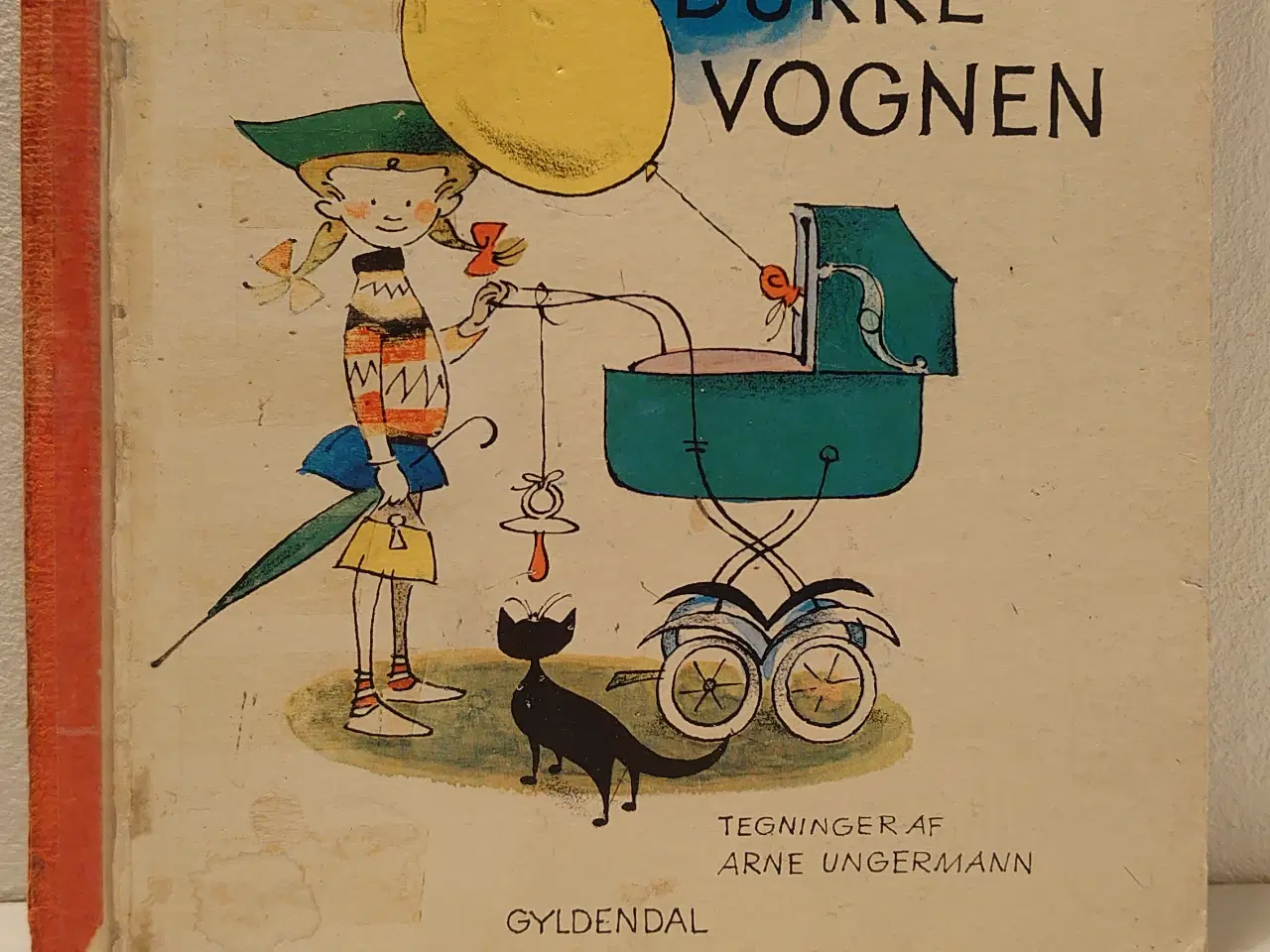 Billede 1 - Jens Sigsgaard:Katinka og Dukkevognen. 1.udg. 1958