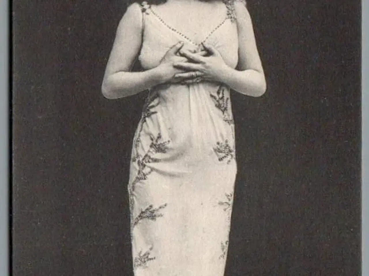 Billede 1 - Anna Larsen i "Trilby"- Skuespiller - Postkort - Ubrugt