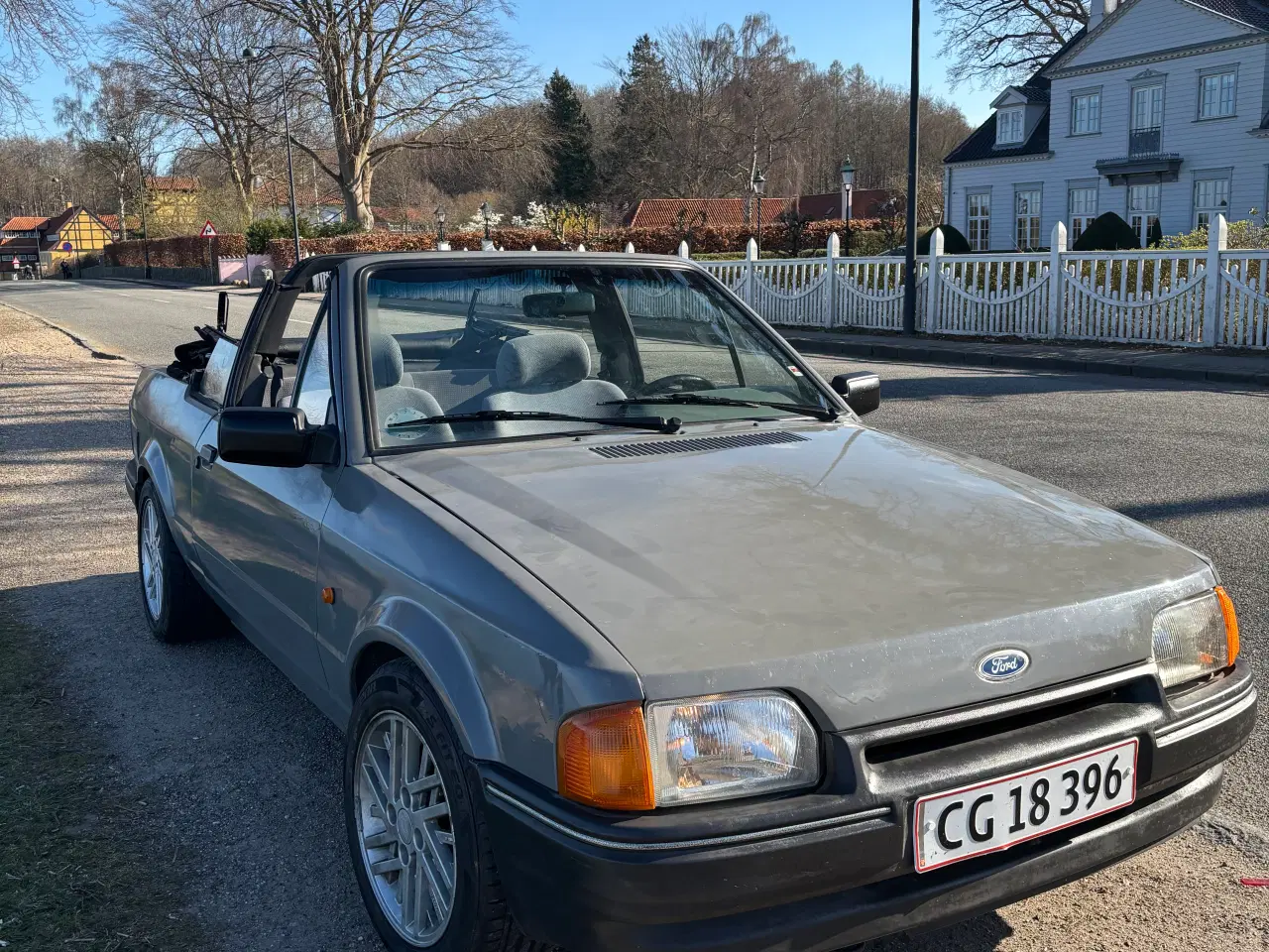 Billede 7 - Ford escort 1987 cabriolet /veteran bil